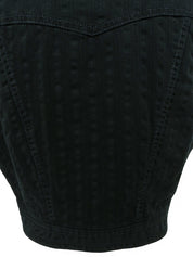 メデューサボタンベスト　ブラック