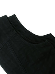 メデューサボタンベスト　ブラック