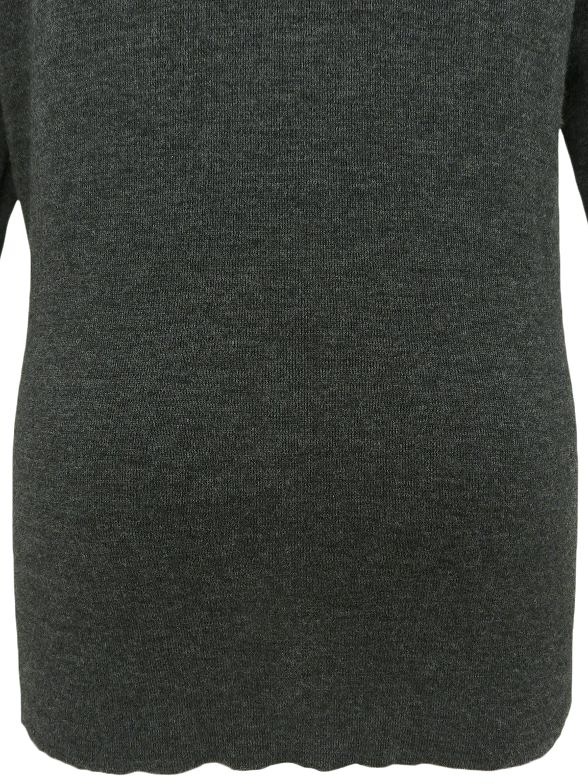 灰色/黑色 Logo 针织上衣