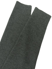 Logo Plate Knit Top in Gray/Black