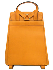 Logo Plate Backpack Orange