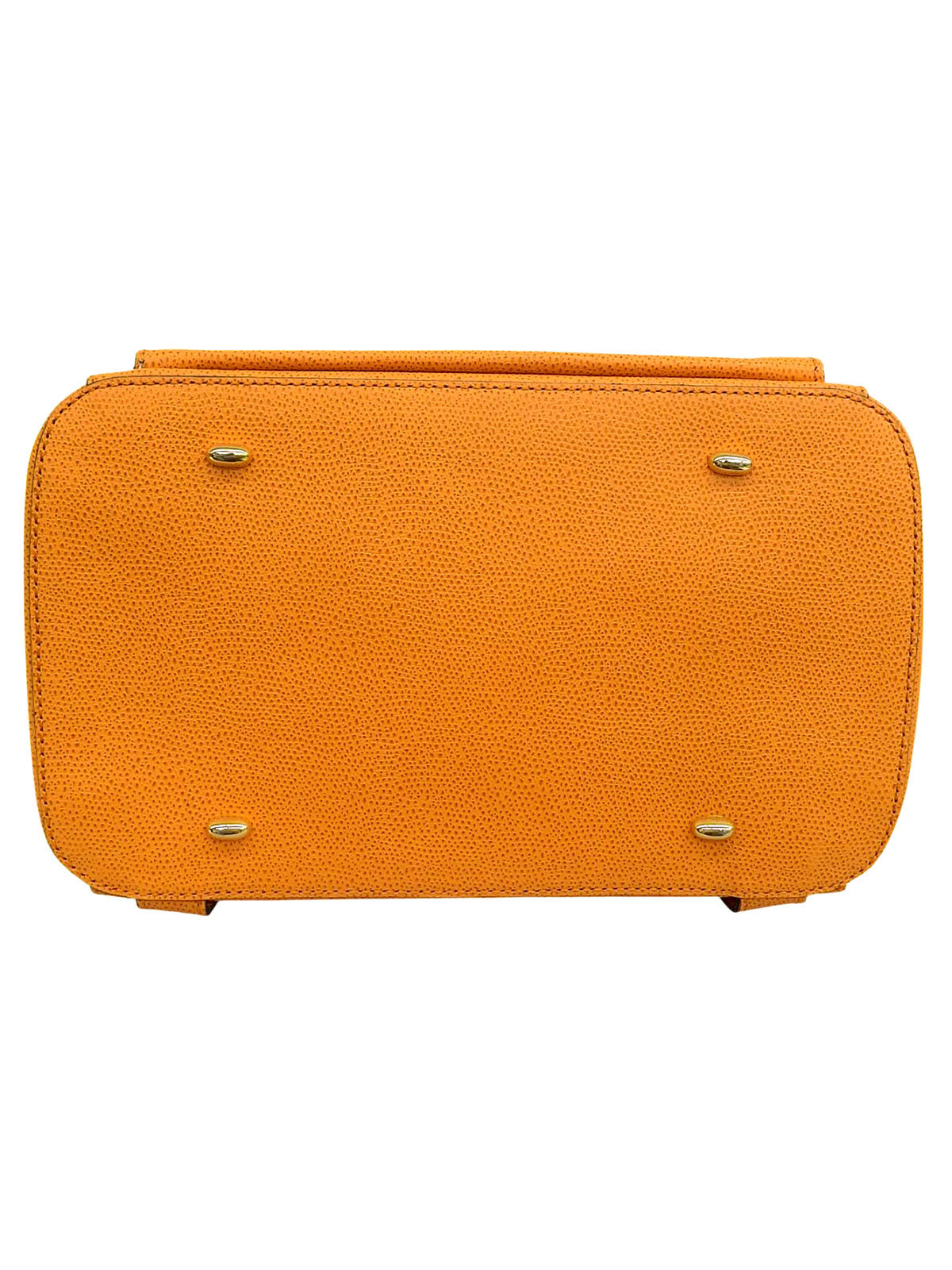 Logo Plate Backpack Orange