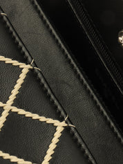 2014年頃製 ワイルドステッチCCマークプレートチェーンウォレット ブラック