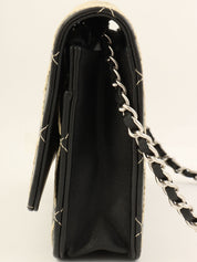 2014年頃製 ワイルドステッチCCマークプレートチェーンウォレット ブラック