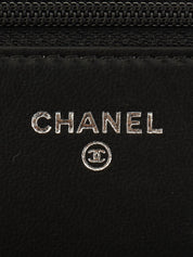 2014年頃製 ワイルドステッチCCマークプレートチェーンウォレット ブラック