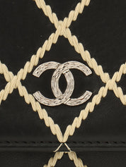 2014年頃製 ワイルドステッチCCマークプレートチェーンウォレット ブラック