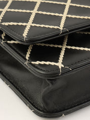 2014年頃製 ワイルドステッチCCマークプレートチェーンウォレット ブラック