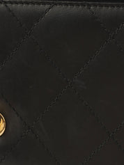 1998年頃製 マトラッセステッチCCターンロックショルダーバッグ ブラック