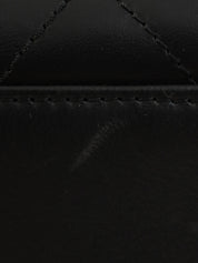 1998 Matelasse Stitch CC Turnlock Shoulder Bag in Black