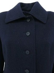 Navy wool jacket