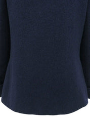 Navy wool jacket