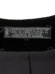 Velour Punching Pattern Set in Black