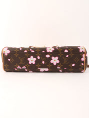 2003 Takashi Murakami Collaboration Monogram Cherry Blossom Sac Retro Brown/Pink