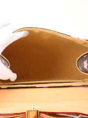 2003年制 村上隆合作款老花Sakura Sac Retro 棕色/粉色