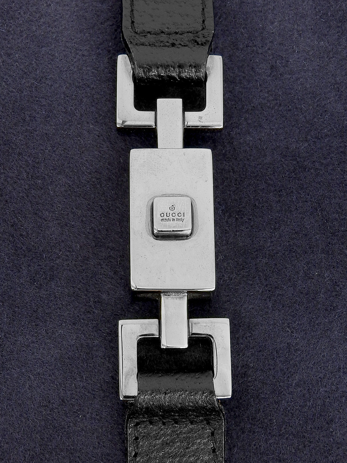 Wool and leather combination Jackie one-shoulder bag in purple/black