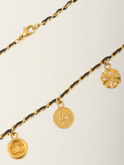 1996年製 マルチモチーフチェーンネックレス ゴールド/ブラック