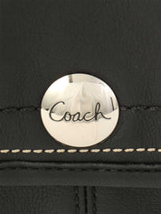 Logo Charm Shoulder Bag Black