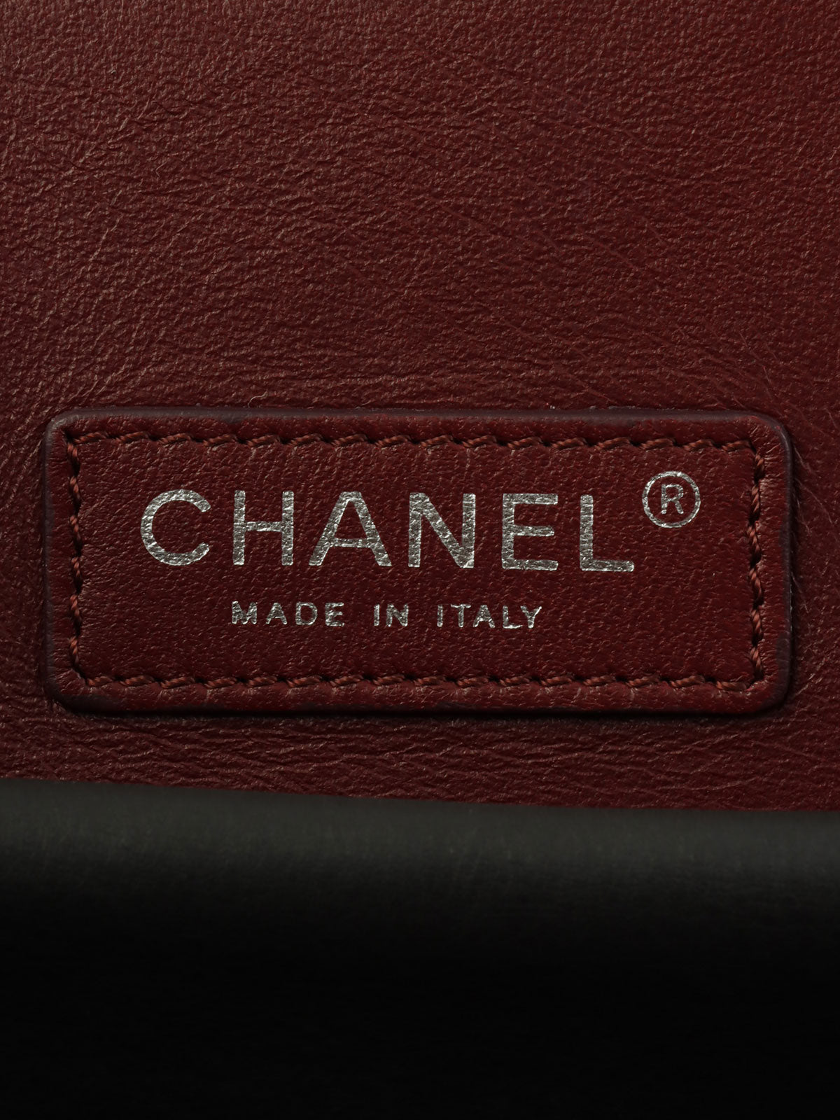 Made in 2015, Matelasse Stitch CC Charm 2-Way Bag, Black