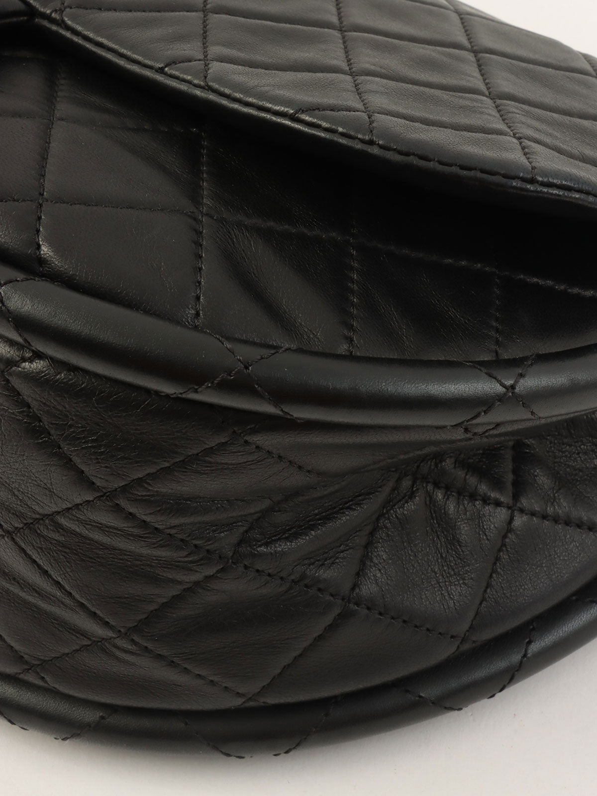 2014 马特拉塞呼啦圈手提包，黑色