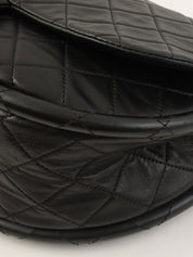 2014 马特拉塞呼啦圈手提包，黑色