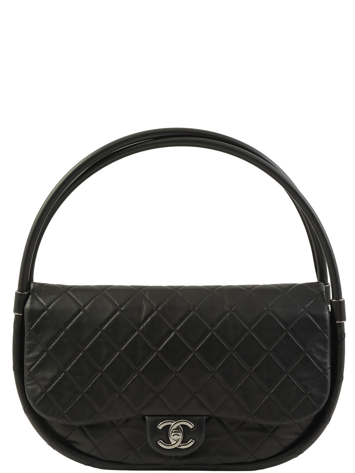 2014 马特拉塞呼啦圈手提包，黑色