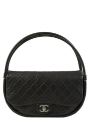 2014 马特拉塞呼啦圈手提包，黑色