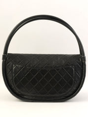 2014 马特拉塞呼啦圈手提包，黑色