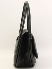 2014 马特拉塞呼啦圈手提包，黑色