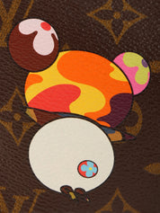 2004 Takashi Murakami Collaboration Monogram Panda Pochette Accessoires Brown/Multi