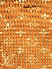 Monogram Mesh Frances Gold