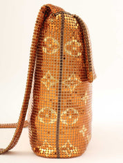 Monogram Mesh Frances Gold