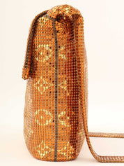 Monogram Mesh Frances Gold