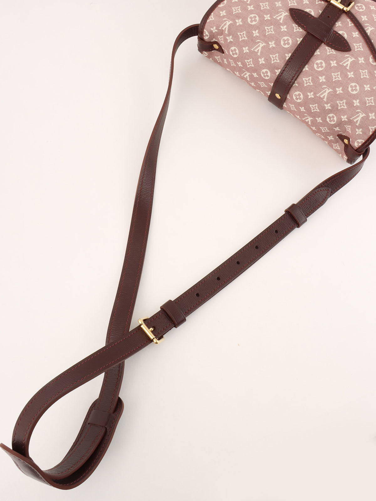 2012年製 モノグラムミニランソミュール セピア