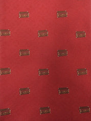 トランクパターンネクタイ レッド