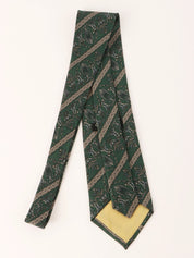 デザインパターンネクタイ グリーン
