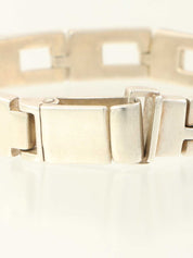 925 GG 标志链手链，银色