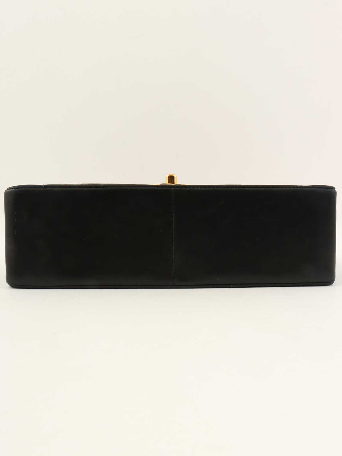 1992 Diana Flap Chain Bag 25cm Black