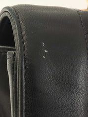 1992 Diana Flap Chain Bag 25cm Black