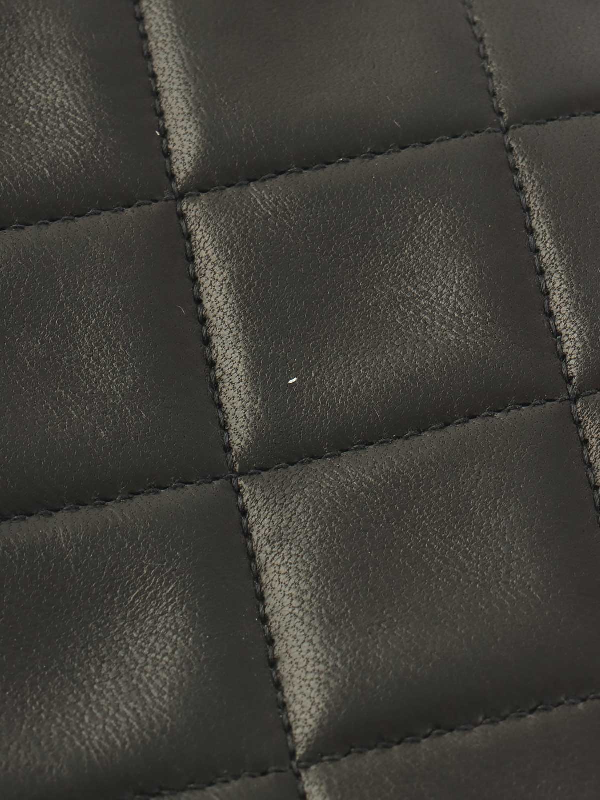 1992 Diana Flap Chain Bag 25cm Black