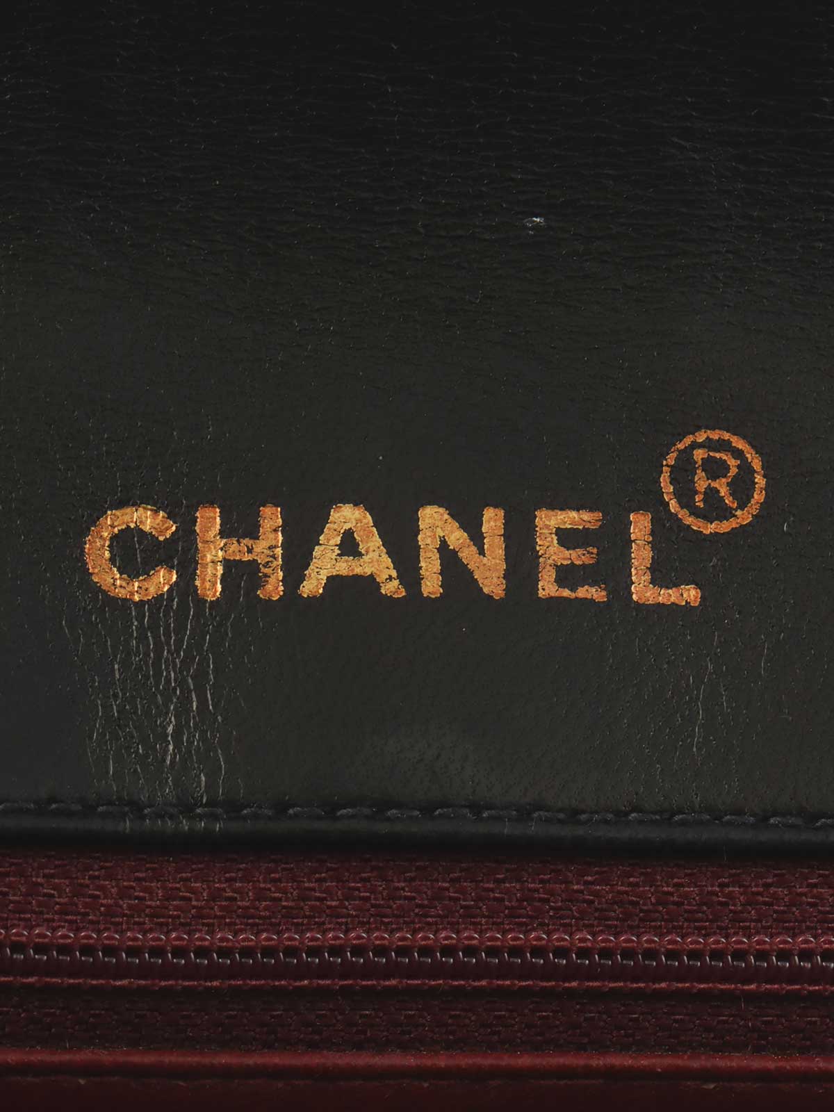 1992 Diana Flap Chain Bag 25cm Black