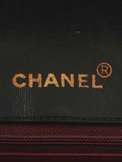 1992 Diana Flap Chain Bag 25cm Black