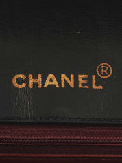 1992 Diana Flap Chain Bag 25cm Black