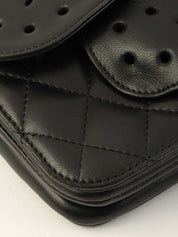 2010年製蝶々付きマトラッセチェーンショルダーバッグ ブラック