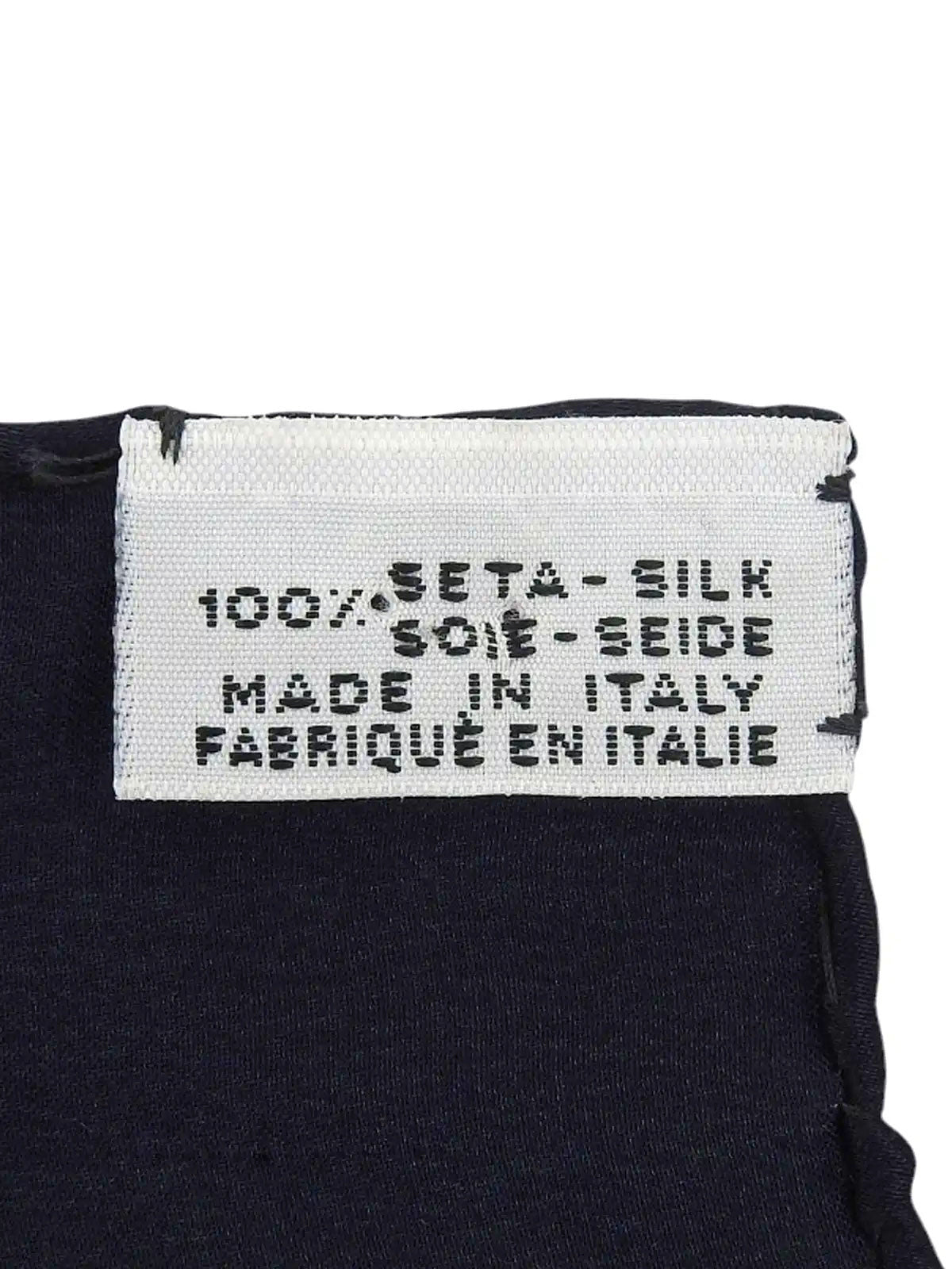 グリポワジュエリーパターンスカーフ ダークネイビー/マルチ