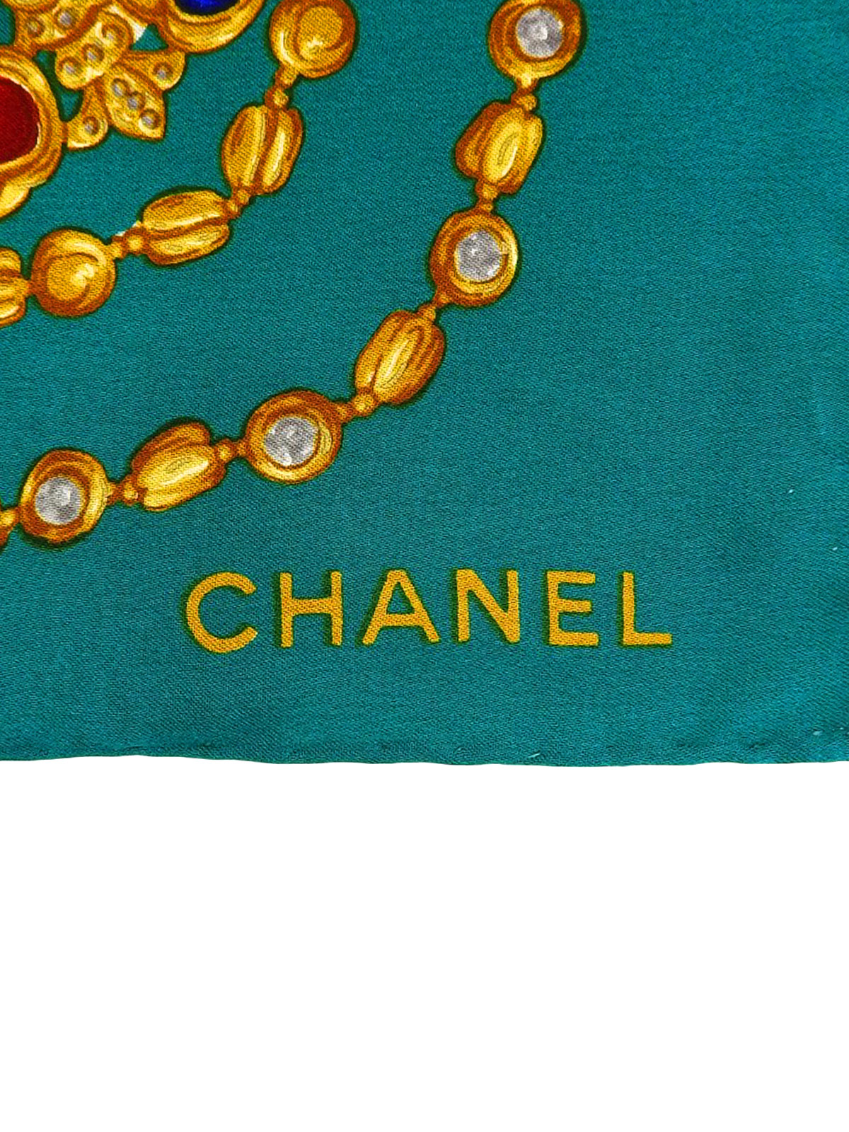 Gripois Gerrie图案围巾 绿色/多色