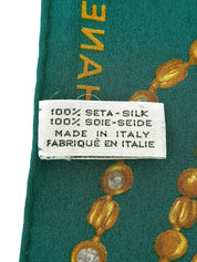 Gripois Gerrie图案围巾 绿色/多色