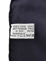 胸针图案围巾 黑色/多色