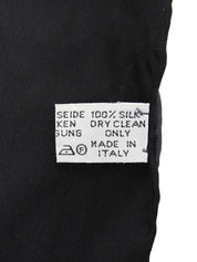 Brooch Pattern Scarf Black/Multi