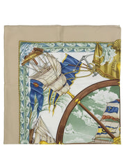 Carré 90 Vive le vent 米色/多色