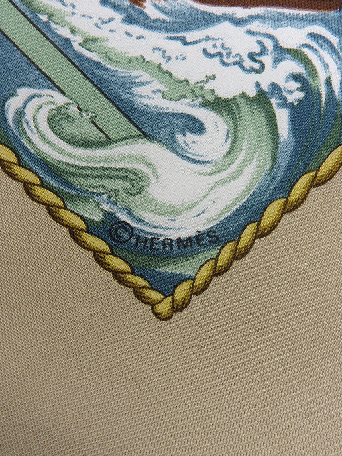 カレ90 Vive le vent ベージュ/マルチ